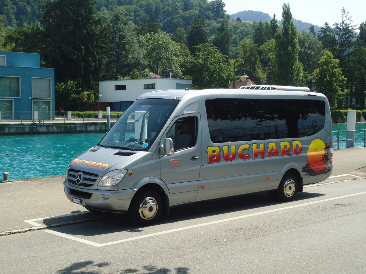 (140'182) - Buchard, Leytron - Nr. 85/FR 215'940 - Mercedes am 29. Juni 2012 bei der Schifflndte Thun
