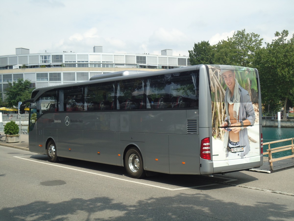 (141'080) - Ott, Steffisburg - BE 657'249 - Mercedes am 13. August 2012 bei der Schifflndte Thun