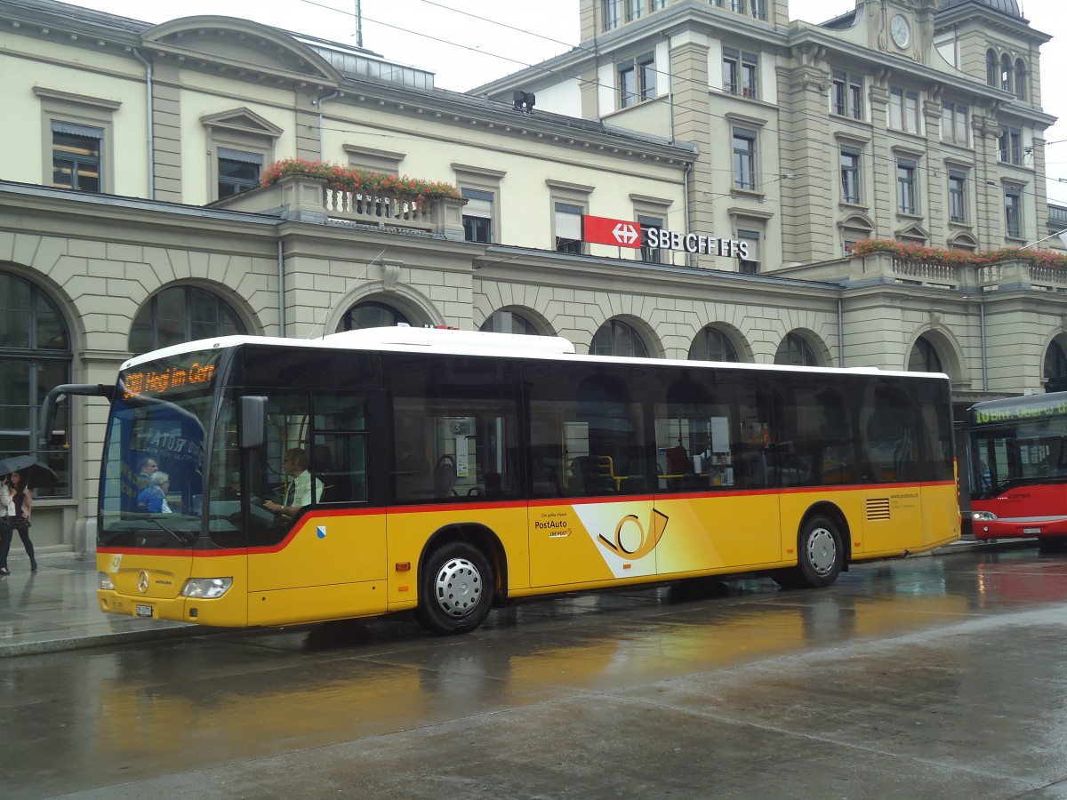 (141'520) - Steiger, Schlatt - Nr. 267/ZH 13'779 - Mercedes am 12. September 2012 beim Hauptbahnhof Winterthur