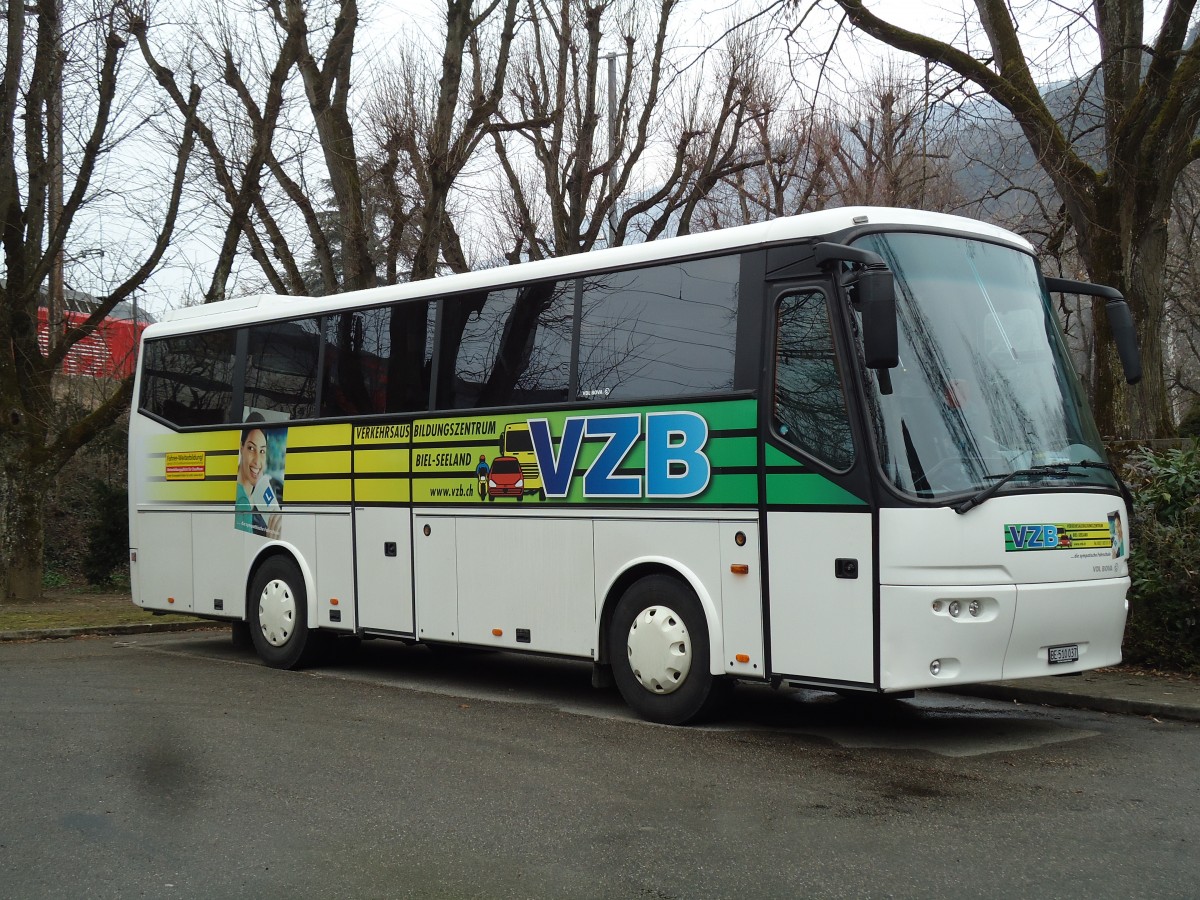 (143'523) - VZB Biel - BE 510'037 - Bova am 23. Mrz 2013 in Biel, Seevorstadt