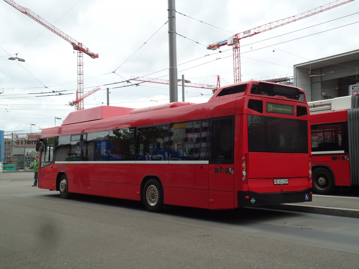 (144'063) - Bernmobil, Bern - Nr. 130/BE 624'130 - Volvo am 11. Mai 2013 in Bern, Wankdorf