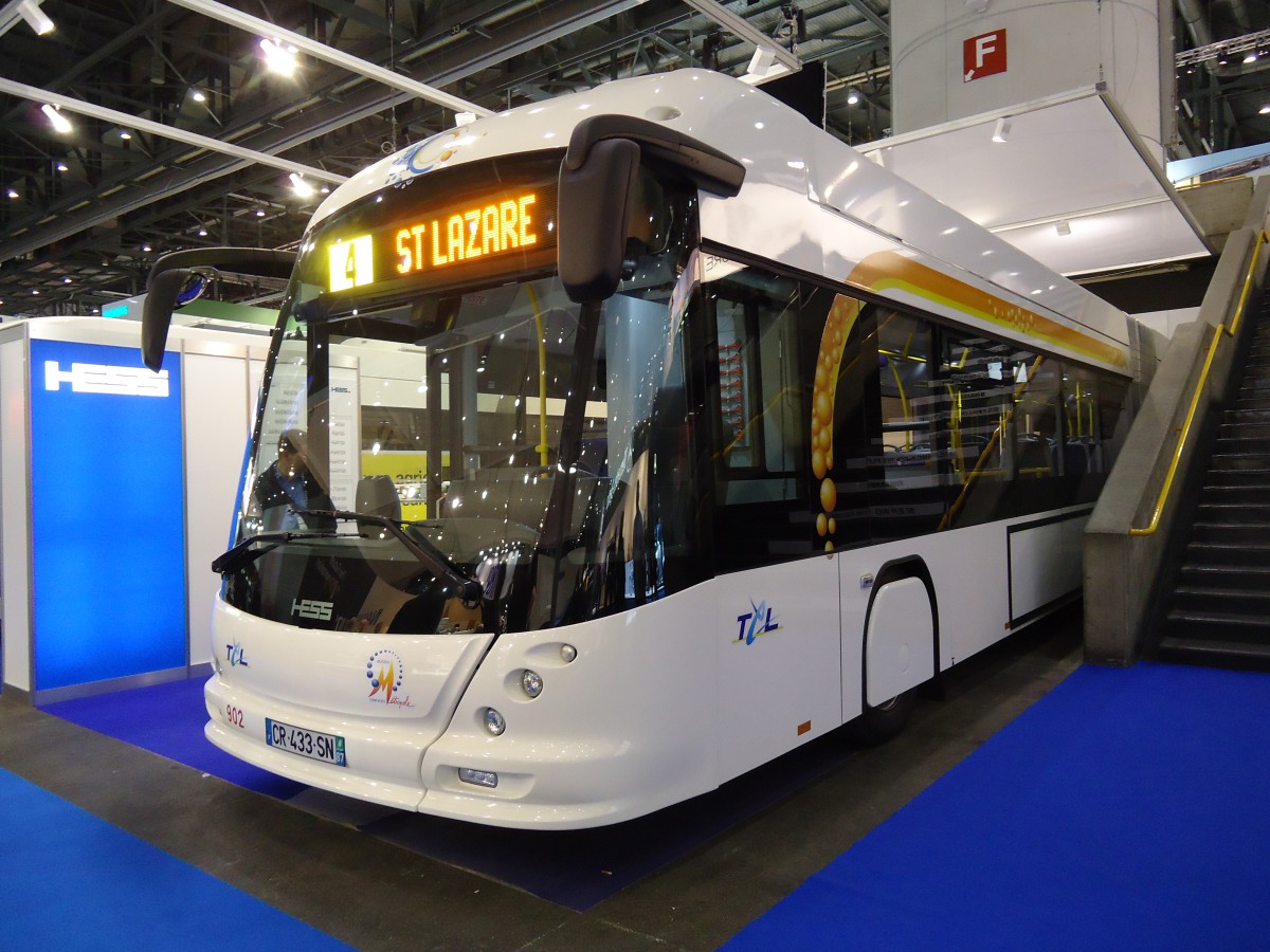 (144'640) - Aus Frankreich: TCL Lyon - Nr. 902/CR 433 SN - Hess/Hess Gelenktrolleybus am 27. Mai 2013 in Genve, UITP