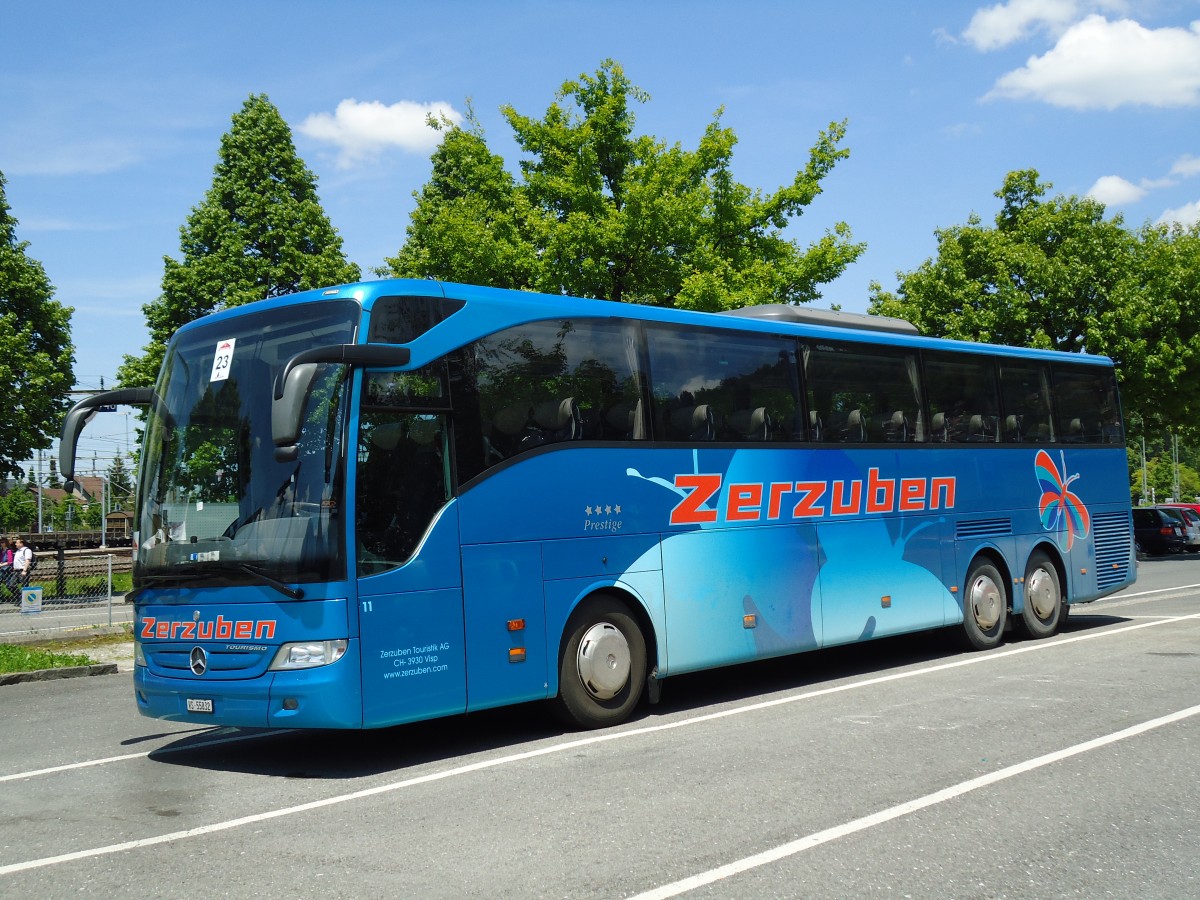 (144'827) - Zerzuben, Visp-Eyholz - Nr. 11/VS 55'832 - Mercedes am 6. Juni 2013 in Thun, Seestrasse
