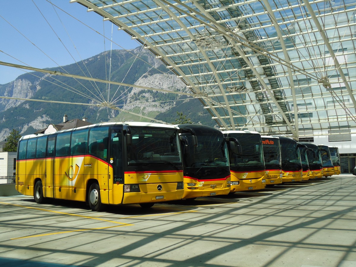 (145'186) - AutoPostale Ticino - TI 215'030 - Mercedes (ex P 25'590; ex Jelmorini, Tesserete) am 17. Juni 2013 in Chur, Postautostation