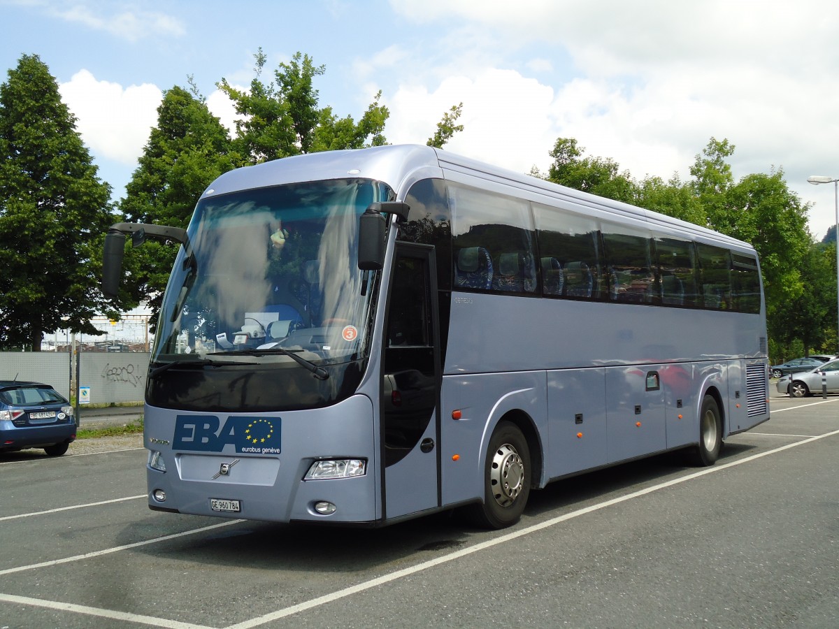 (145'600) - EBA Eurobus, Genve - GE 960'784 - Volvo am 5. Juli 2013 in Thun, Seestrasse