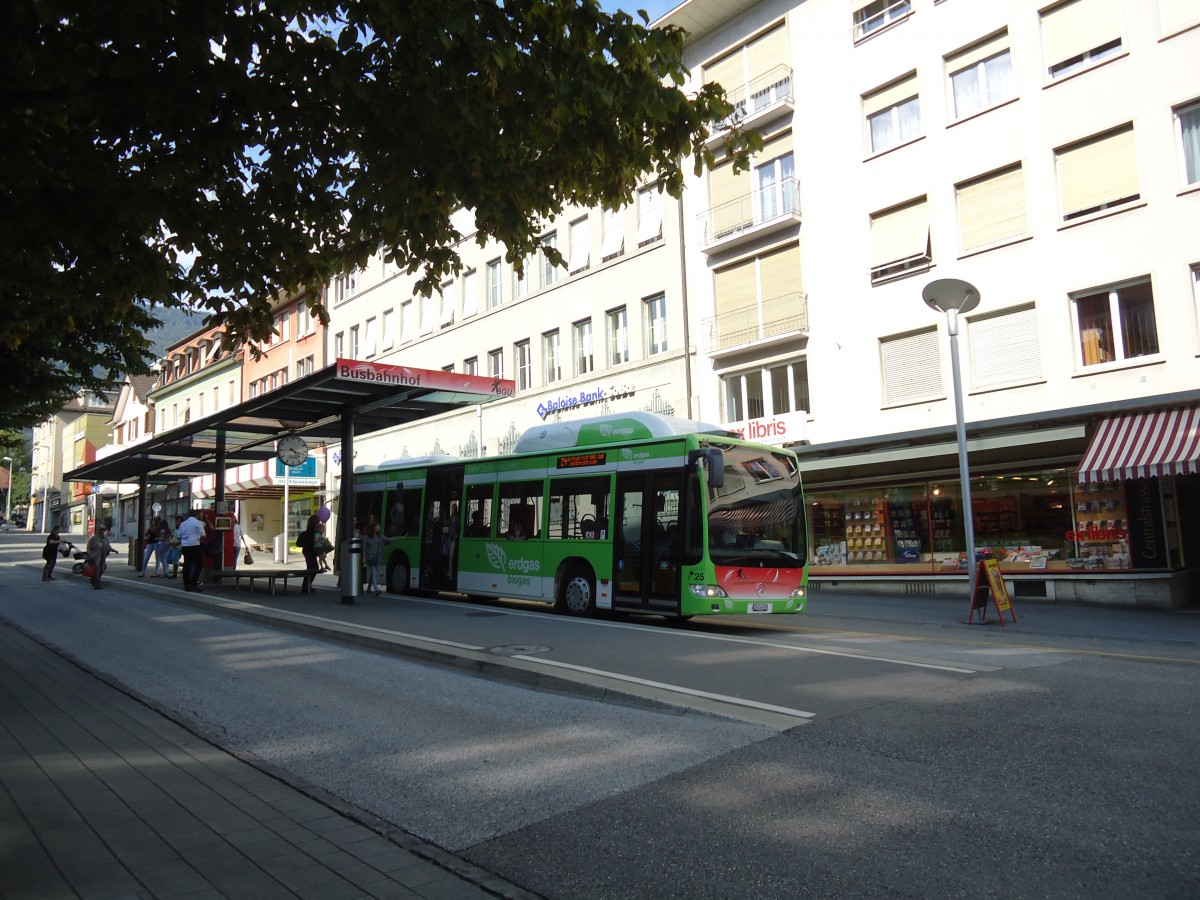 (146'823) - BGU Grenchen - Nr. 25/SO 144'839 - Mercedes am 31. August 2013 in Grenchen, Postplatz