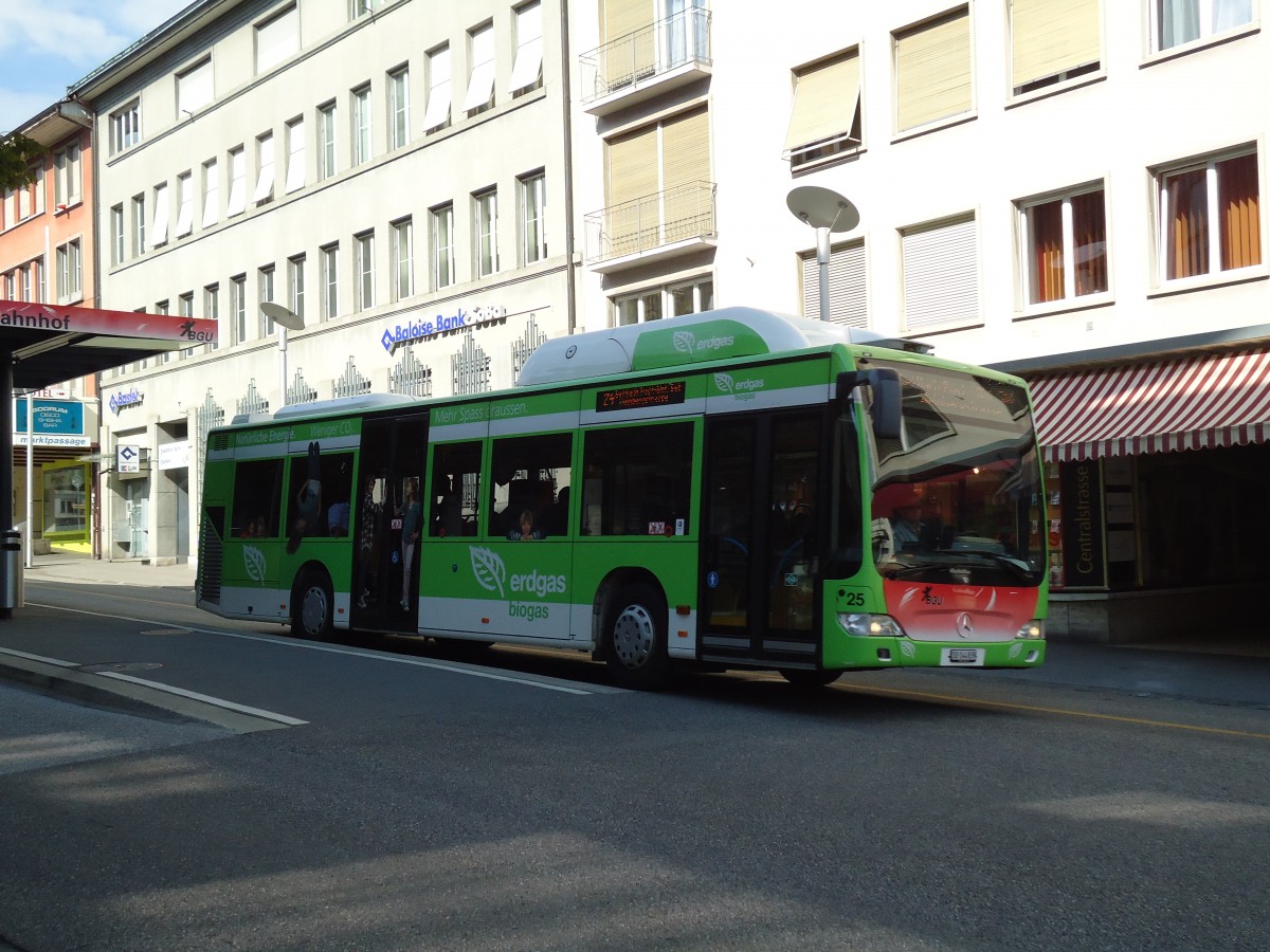 (146'824) - BGU Grenchen - Nr. 25/SO 144'839 - Mercedes am 31. August 2013 in Grenchen, Postplatz
