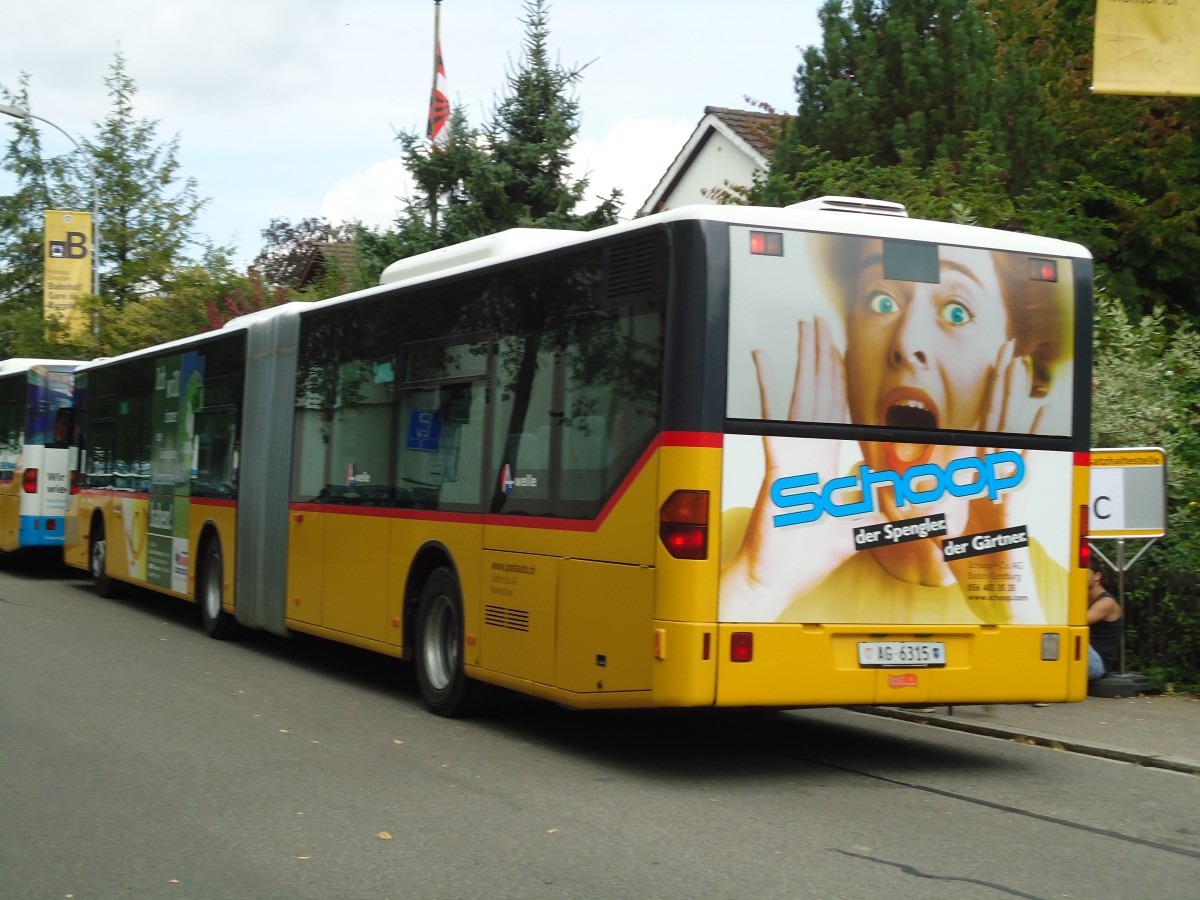 (146'877) - Steffen, Remetschwil - Nr. 51/AG 6315 - Mercedes am 1. September 2013 in Burgdorf, ESAF