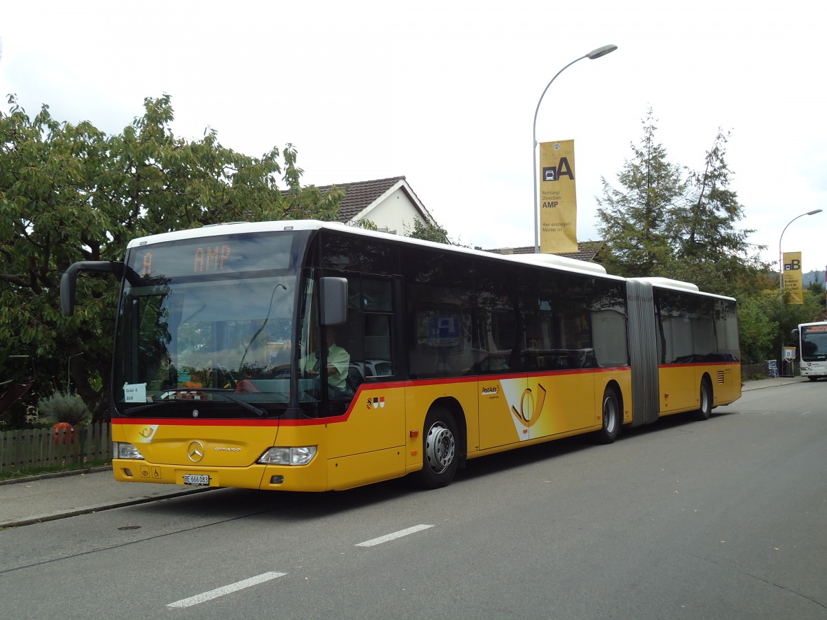 (146'882) - AVA Aarberg - Nr. 10/BE 666'083 - Mercedes am 1. September 2013 in Burgdorf, ESAF