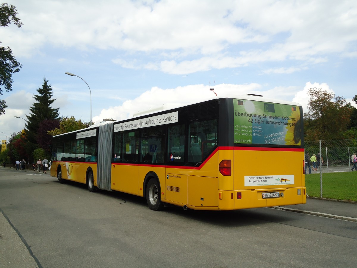 (146'894) - PostAuto Nordschweiz - AG 428'662 - Mercedes am 1. September 2013 in Burgdorf, ESAF