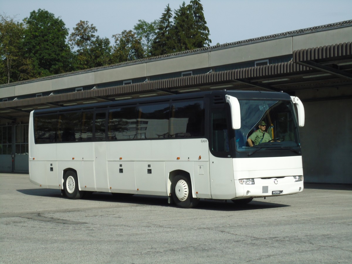 (147'110) - Schweizer Armee - M+29'354 - Irisbus am 14. September 2013 in Thun, Waffenplatz