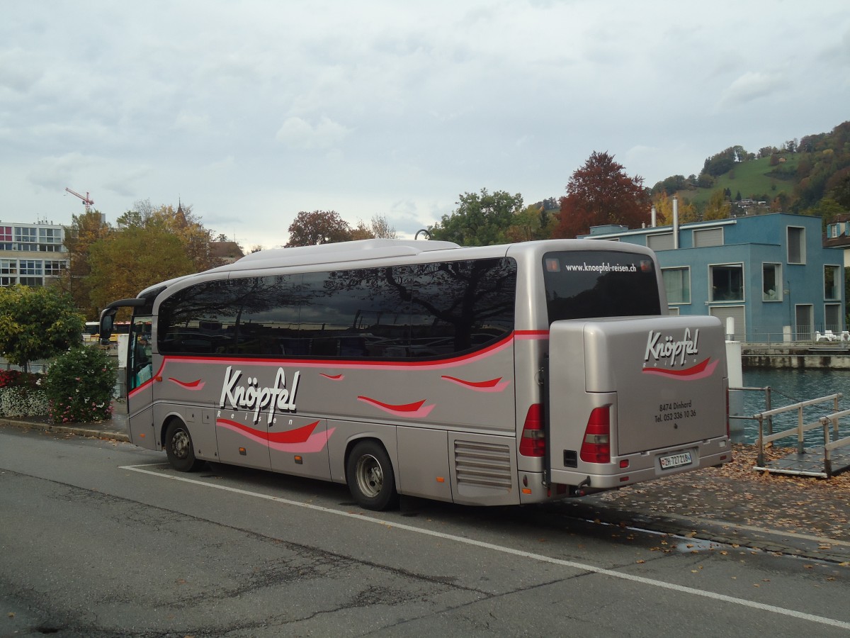 (147'563) - Knpfel, Dinhard - ZH 727'218 - Mercedes am 27. Oktober 2013 bei der Schifflndte Thun