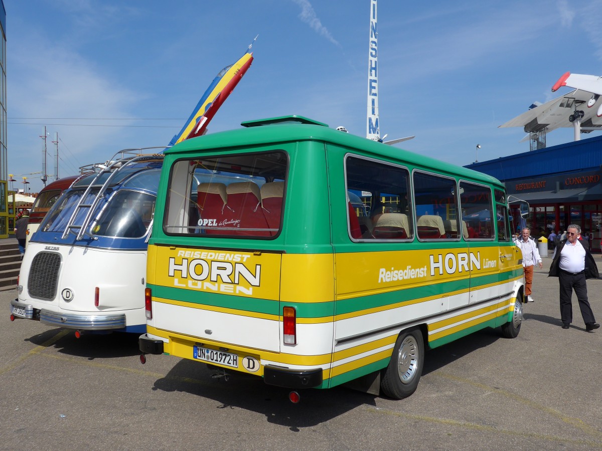 (149'775) - Horn, Lnen - UN 01'972H - Opel am 25. April 2014 in Sinsheim, Museum