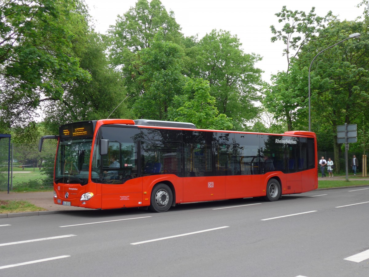 (150'139) - Rheinpfalzbus, Ludwigshafen - LU-DB 245 - Mercedes am 26. April 2014 in Speyer, Technik-Museum