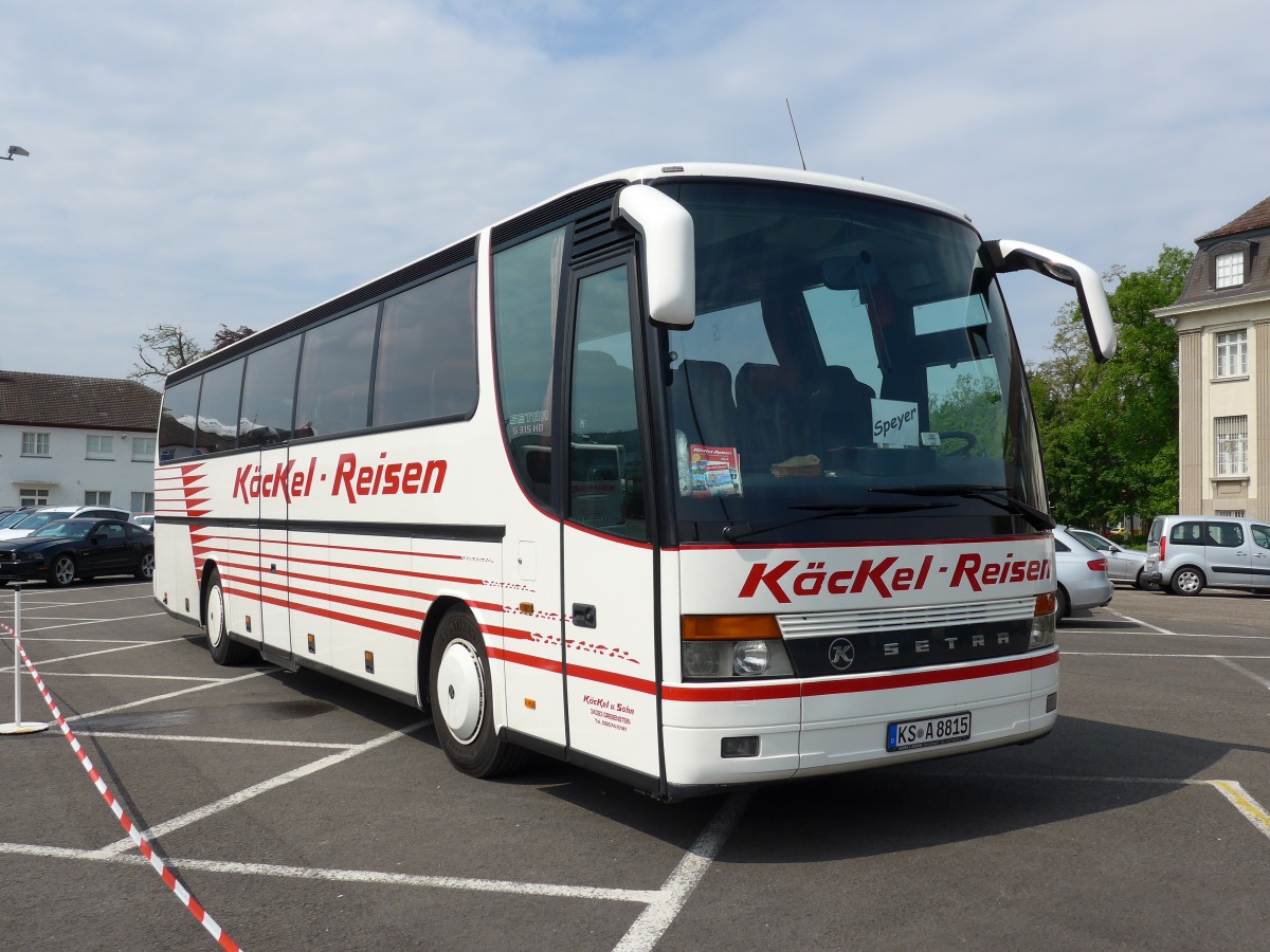 (150'305) - Kckel, Grebenstein - KS-A 8815 - Setra am 26. April 2014 in Speyer, Technik-Museum