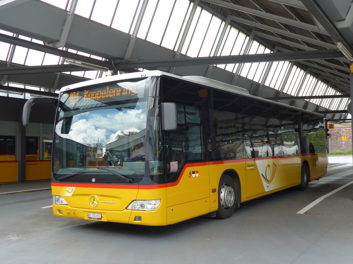(151'031) - PostAuto Bern - Nr. 531/BE 555'831 - Mercedes am 29. Mai 2014 in Bern, Postautostation