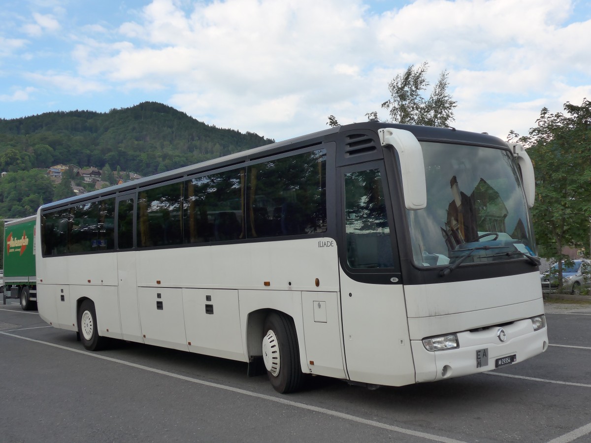 (151'586) - Schweizer Armee - M+29'354 - Irisbus am 16. Juni 2014 in Thun, Seestrasse