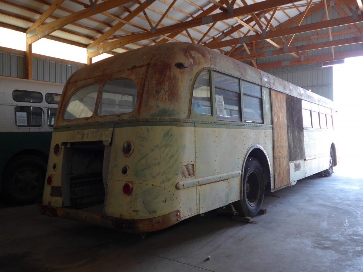 (152'547) - LATL Los Angeles - Nr. 8002/R 65'612 - ACF-Brill Trolleybus am 11. Juli 2014 in Union, Railway Museum