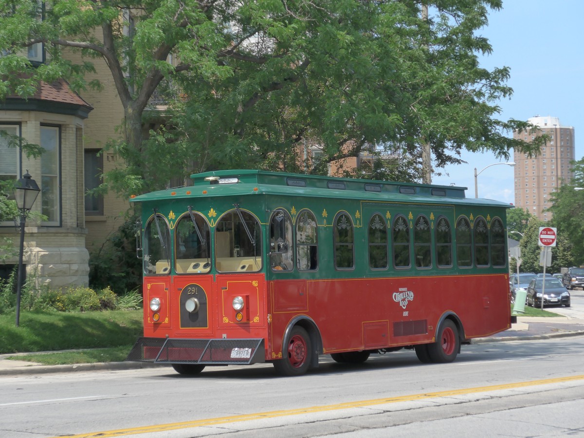 (153'066) - Trolley Loop, Milwaukee - Nr. 291/6971 B - ??? am 17. Juli 2014 in Milwaukee