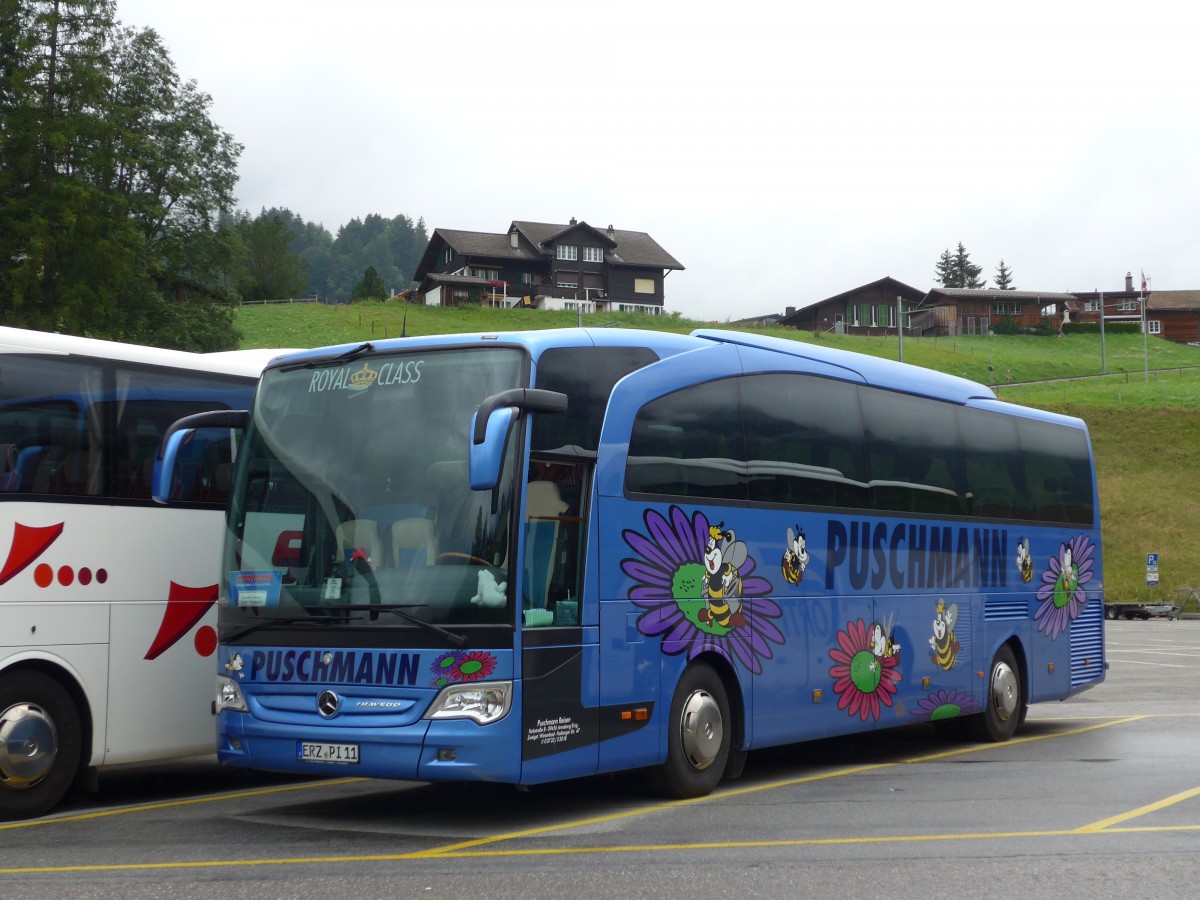 (153'559) - Aus Deutschland: Puschmann, Annaberg - ERZ-PI 11 - Mercedes am 3. August 2014 in Grindelwald, Grund