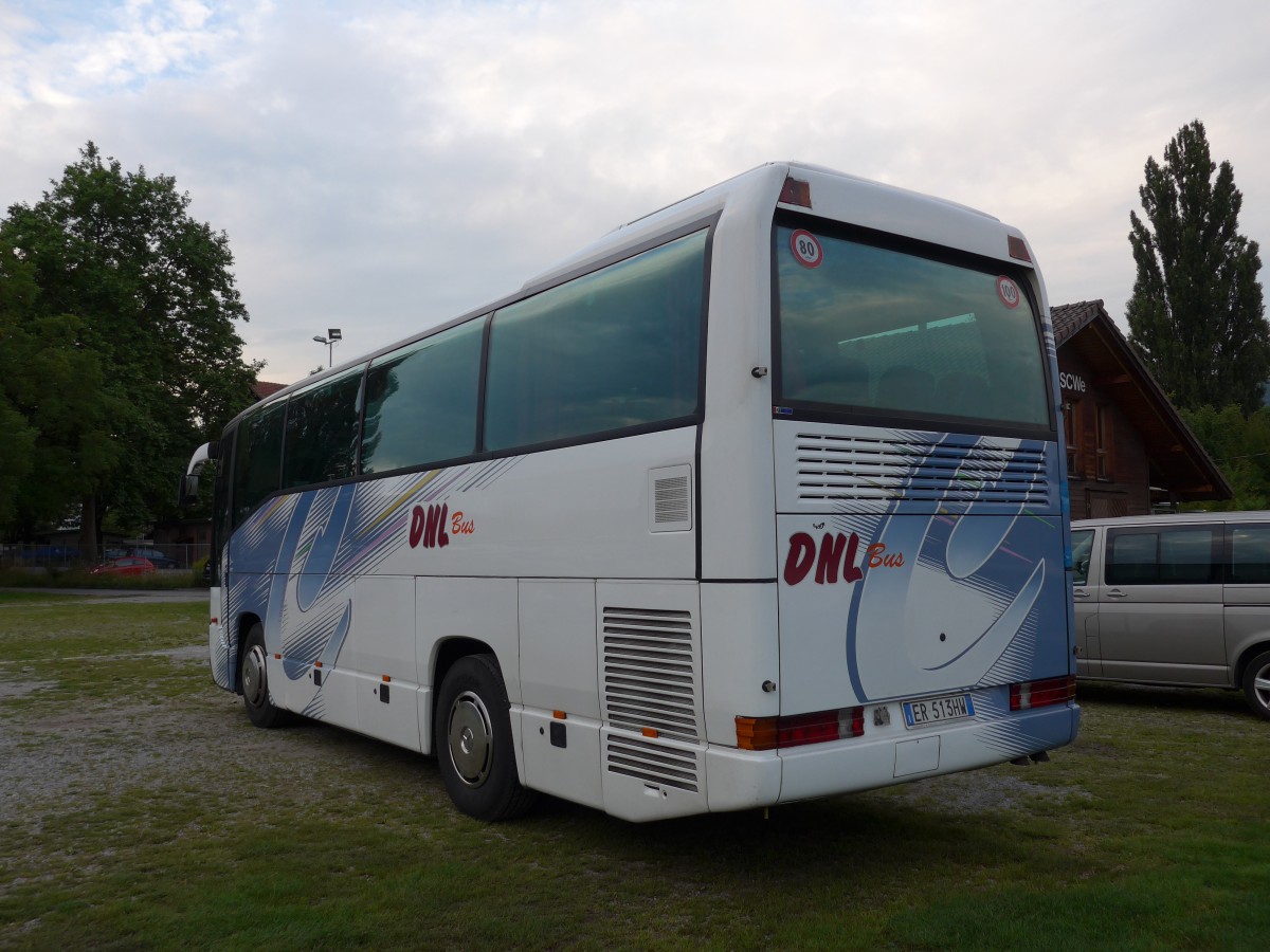 (153'677) - Aus Italien: DNL Bus, Sezze - ER-513 HW - Mercedes am 6. August 2014 in Thun, Lachenwiese