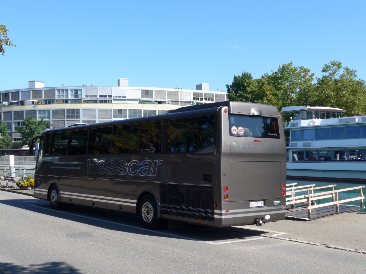 (154'383) - Hesscar, Embrach - ZH 255'713 - Bova am 22. August 2014 bei der Schifflndte Thun