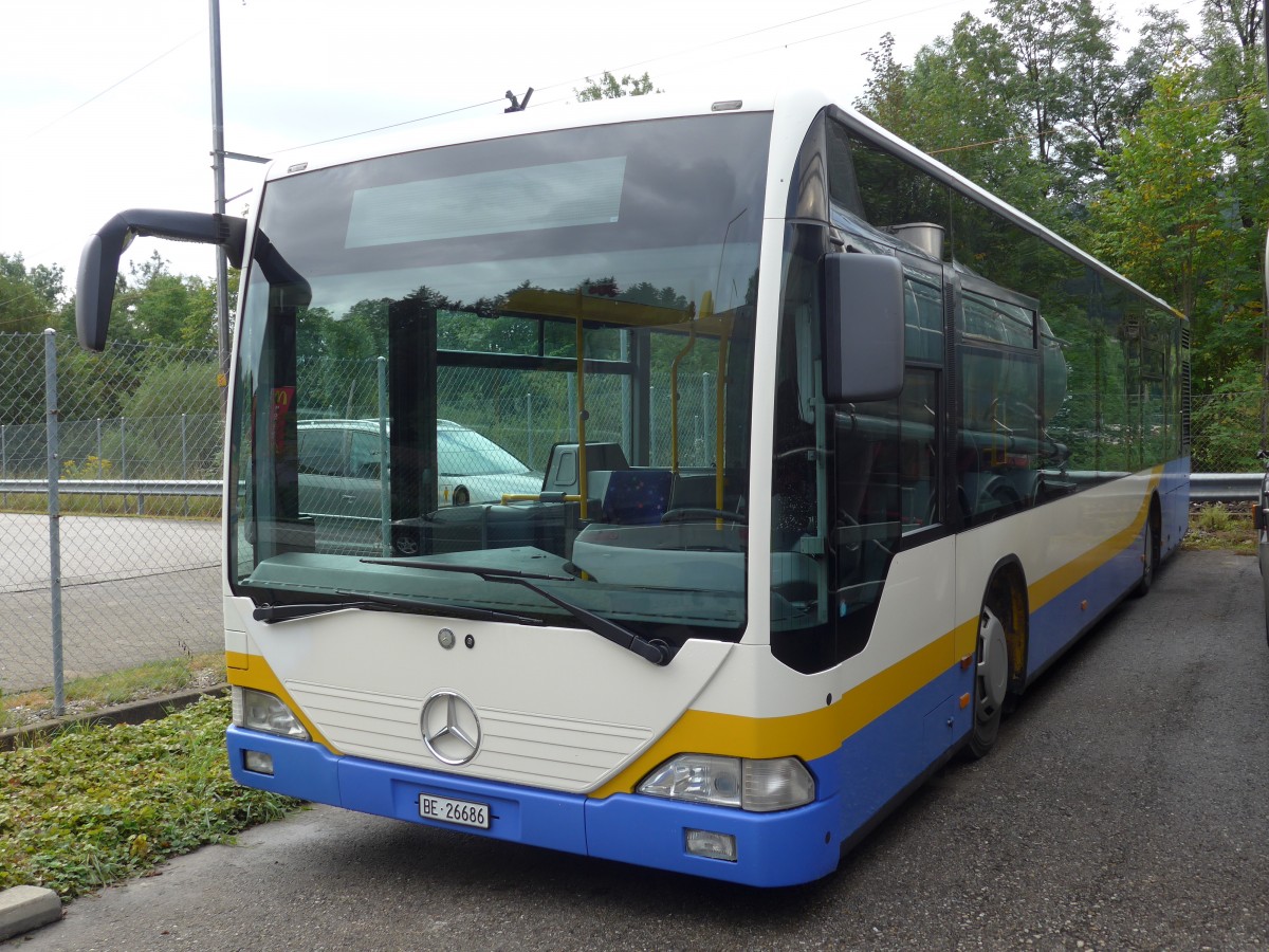 (154'460) - Busland, Burgdorf - Nr. 56/BE 26'686 - Mercedes (ex TC La Chaux-de-Fonds) am 30. August 2014 in Langnau, Garage