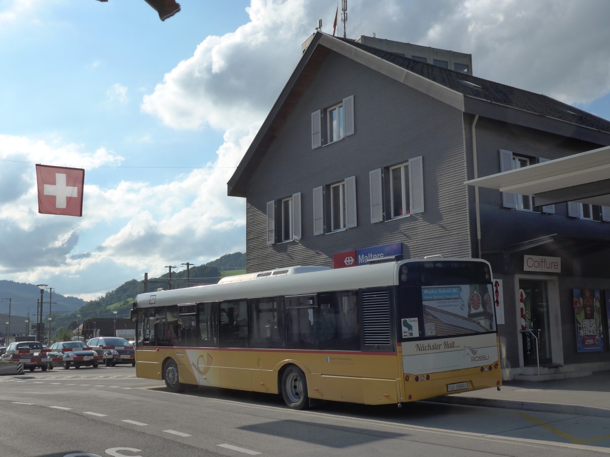 (154'652) - Zurkirchen, Malters - Nr. 9/LU 15'694 - Solaris am 30. August 2014 beim Bahnhof Malters