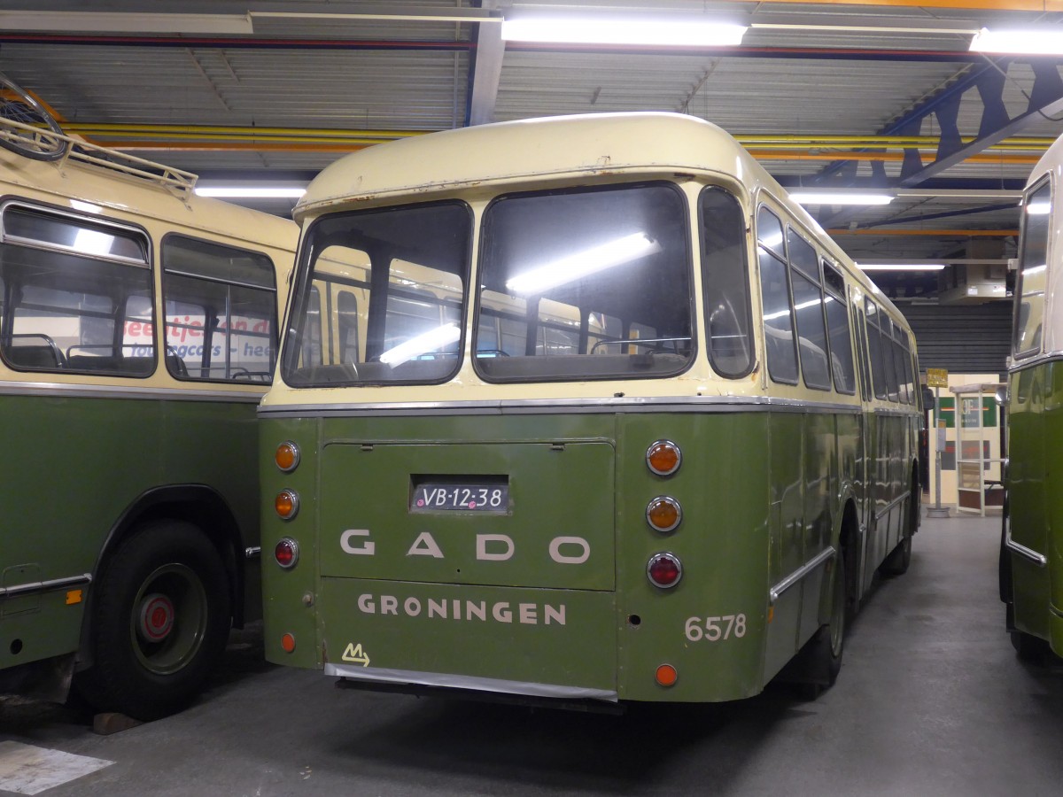 (156'632) - Gado Groningen (NBM) - Nr. 6578/VB-12-38 - DAF am 18. November 2014 in Hoogezand, Museum