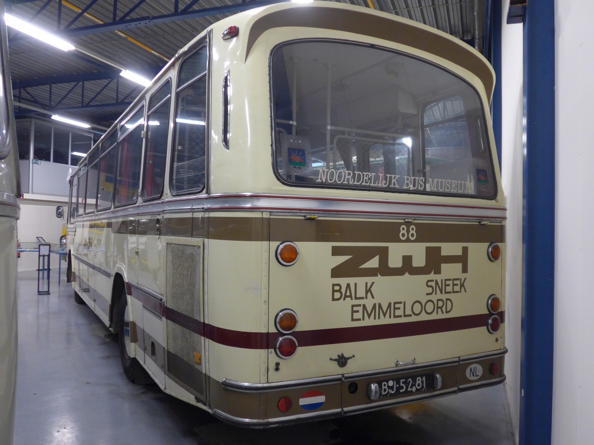 (156'667) - ZWH Balk (NBM) - Nr. 88/BJ-52-81 - DAF/Hainje am 18. November 2014 in Hoogezand, Museum