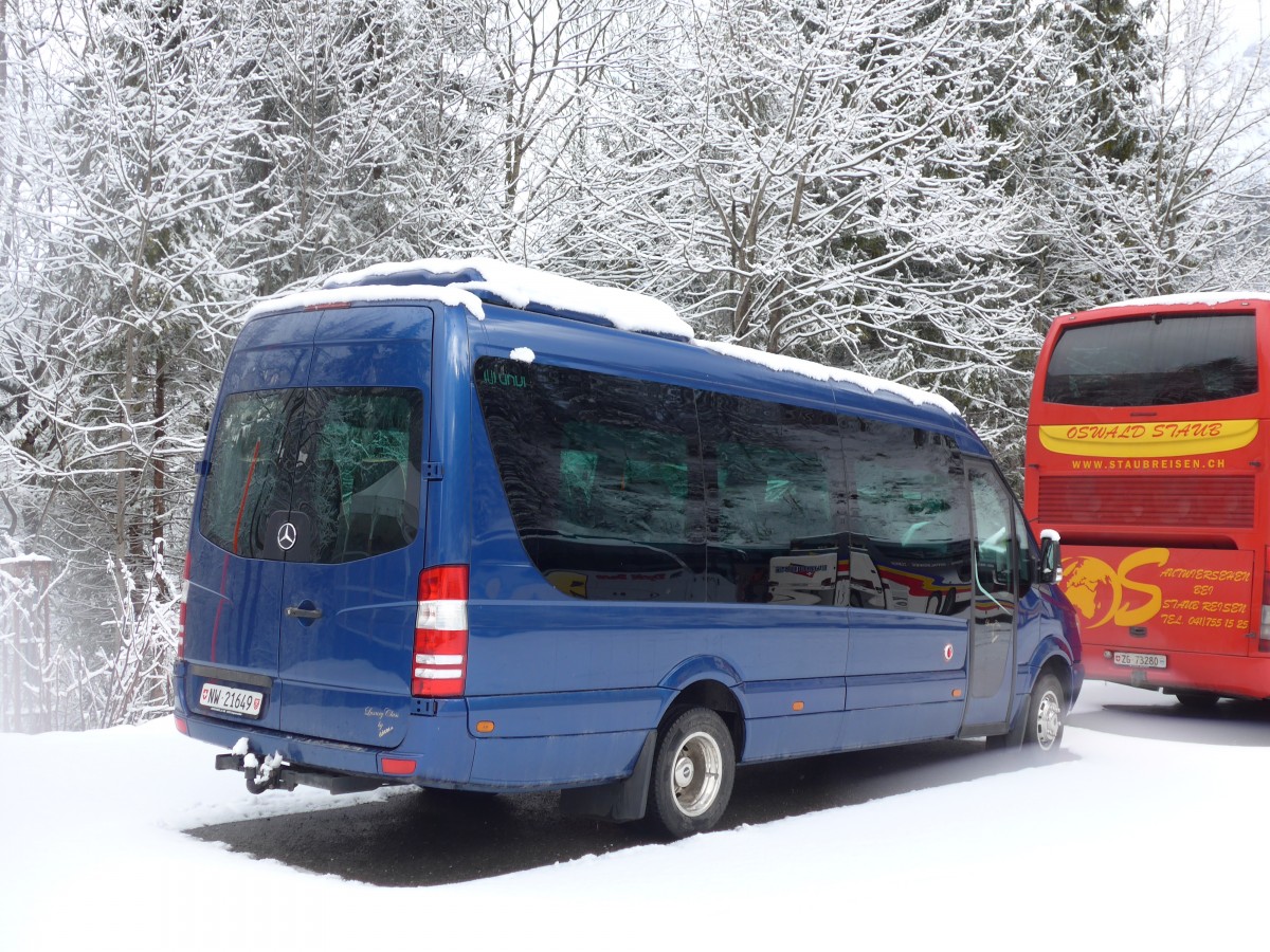(158'310) - Risicar, Dallenwil - NW 21'649 - Mercedes am 11. Januar 2015 in Adelboden, ASB