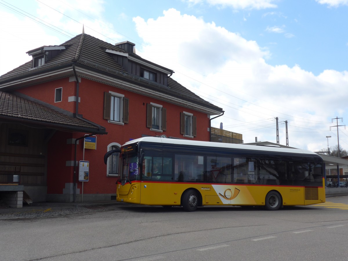(159'443) - Moser, Flaach - Nr. 289/ZH 480'005 - Gppel am 27. Mrz 2015 beim Bahnhof Rickenbach-Attikon