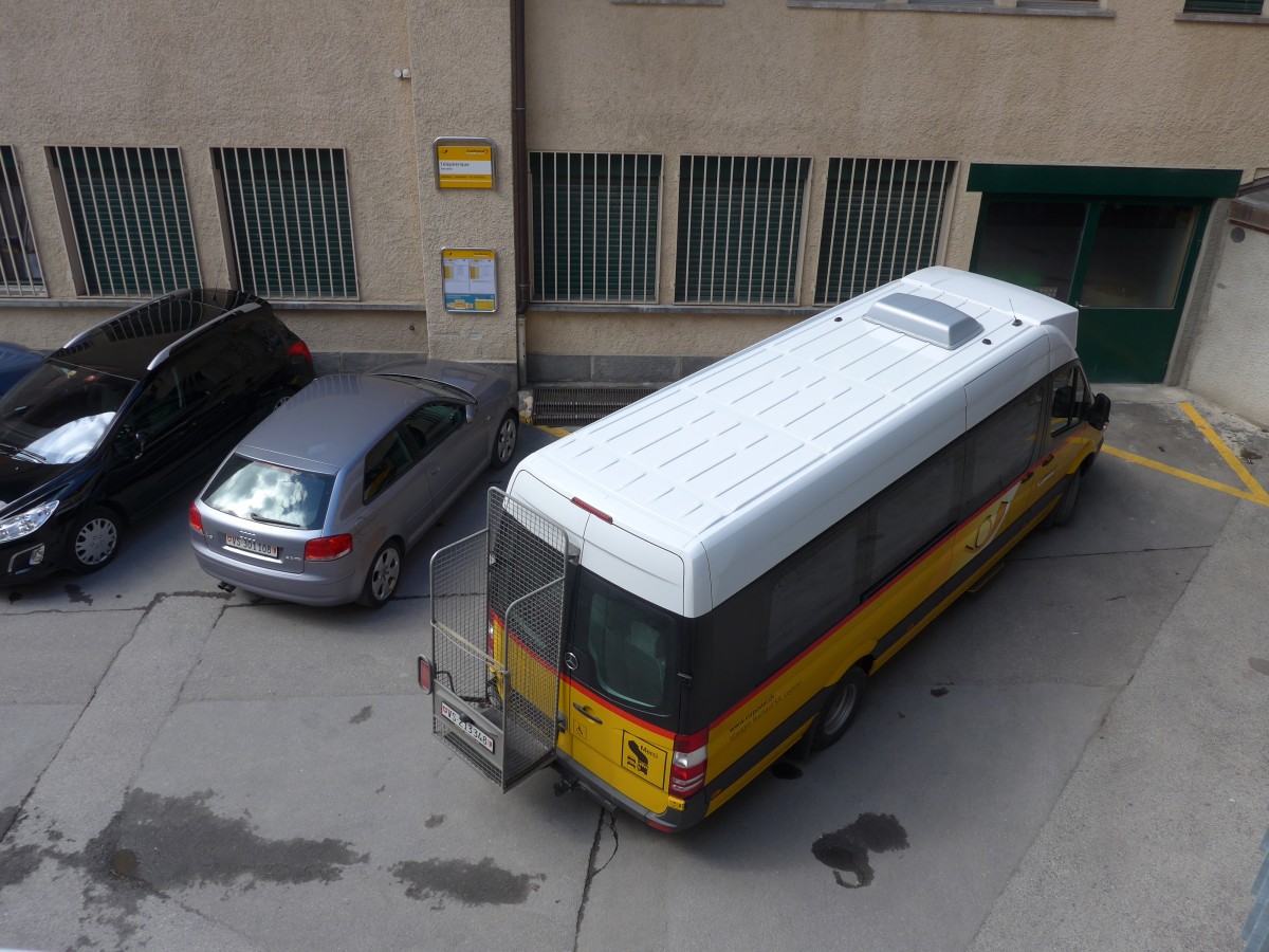 (159'656) - Buchard, Leytron - VS 213'348 - Mercedes am 5. April 2015 in Isrables, Tlphrique