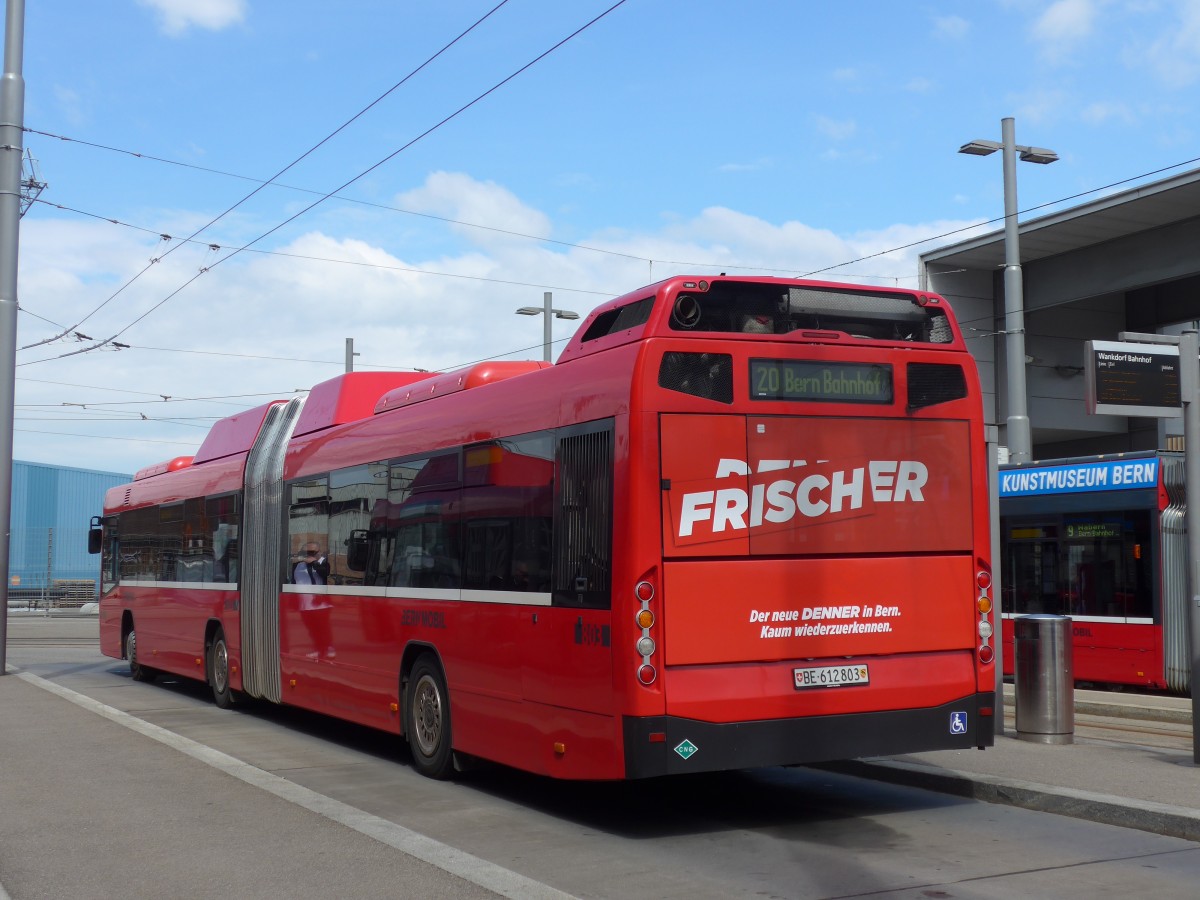 (161'449) - Bernmobil, Bern - Nr. 803/BE 612'803 - Volvo am 30. Mai 2015 in Bern, Wankdorf