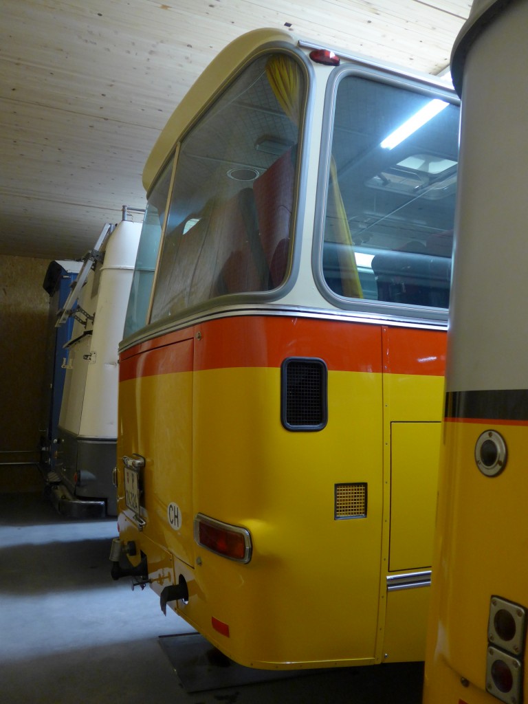 (161'537) - PTT-Regie - P 24'324 - Mercedes/Vetter am 30. Mai 2015 in Mamishaus, Depot MfK (Teilaufnahme)