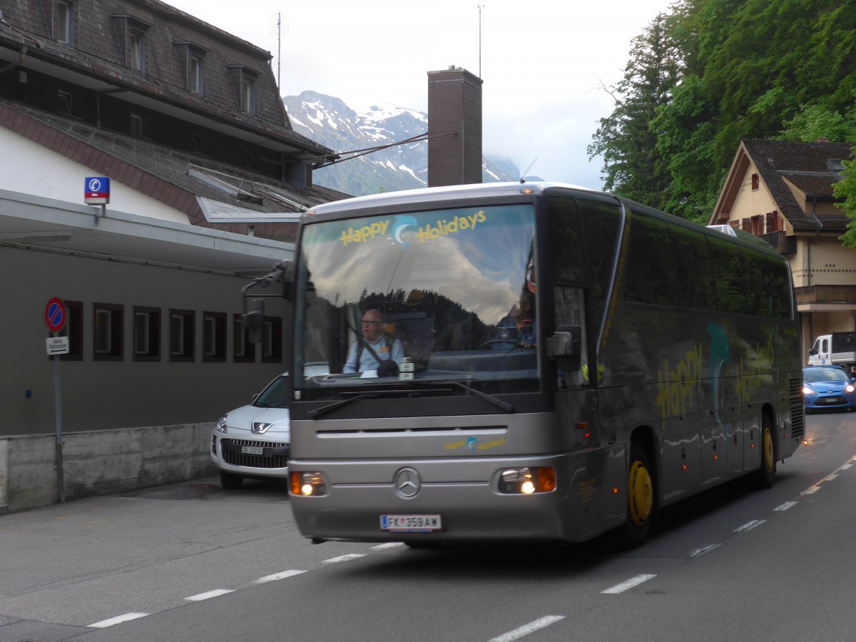 (161'696) - Aus Oesterreich: Trszter, Meiningen - FK 359 AW - Mercedes am 31. Mai 2015 auf dem Brnigpass