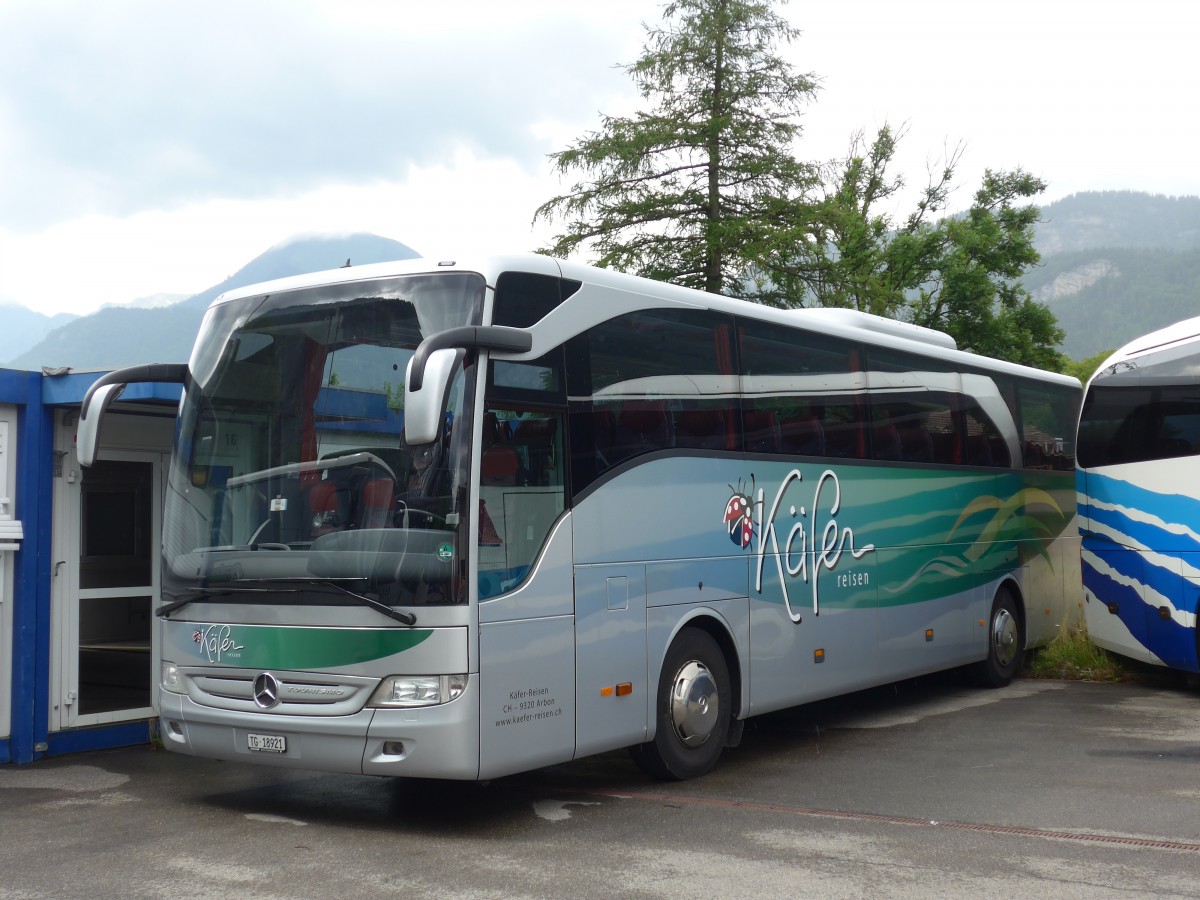 (162'385) - Kfer-Reisen, Arbon - TG 18'921 - Mercedes am 20. Juni 2015 in Meiringen, Balm