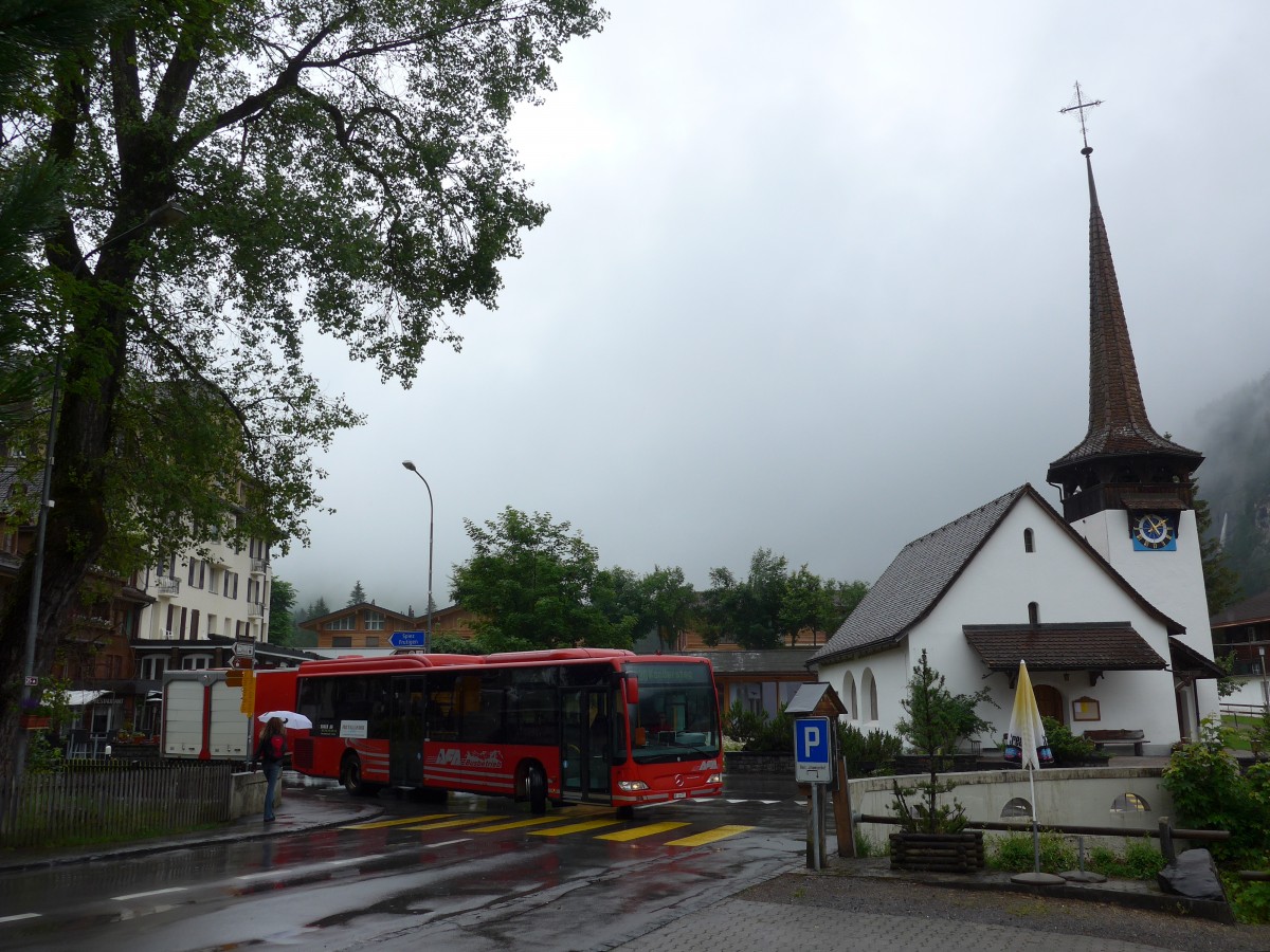 (162'479) - AFA Adelboden - Nr. 27/BE 26'773 - Mercedes am 23. Juni 2015 in Kandersteg, Dorfstrasse