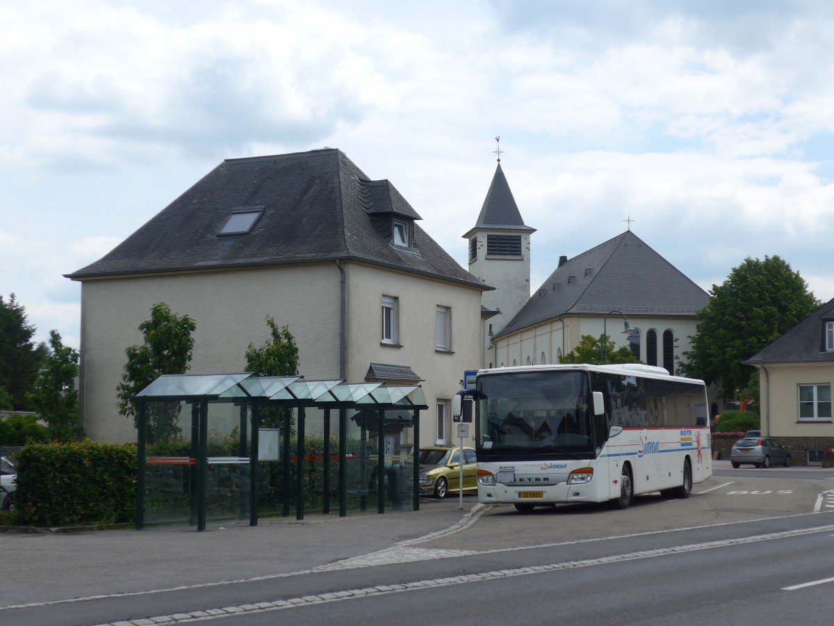 (162'628) - Simon, Diekirch - JZ 5422 - Setra am 25. Juni 2015 in Heinerscheid