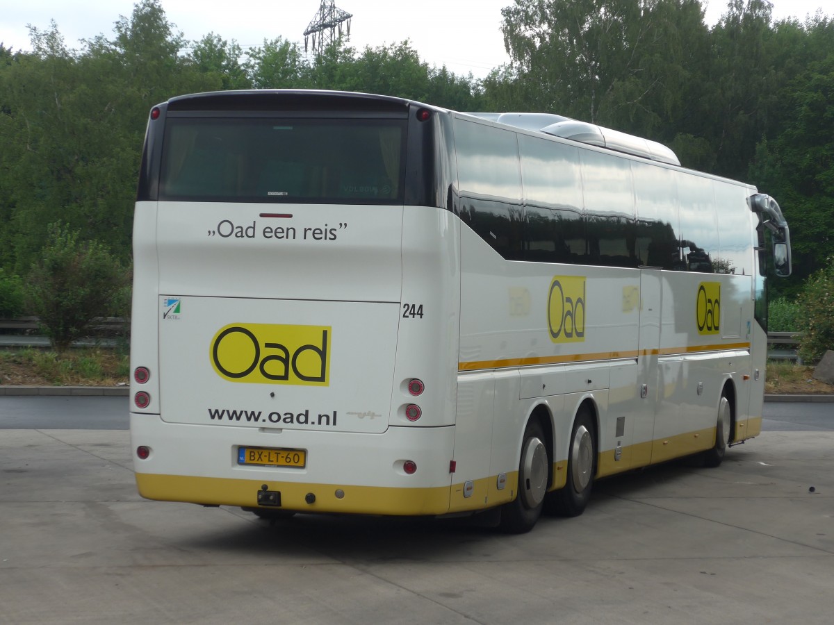 (162'693) - Aus Holland: Oad, Goor - Nr. 244/BX-LT-60 - Bova am 27. Juni 2015 in Bad Camberg, Raststtte