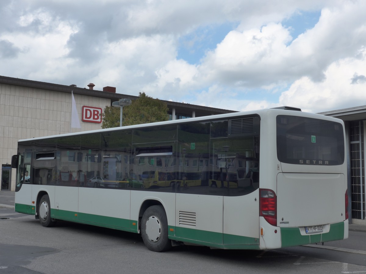 (162'719) - Burlein, Abtswind - KT-NF 301 - Setra am 27. Juni 2015 beim Bahnhof Wrzburg