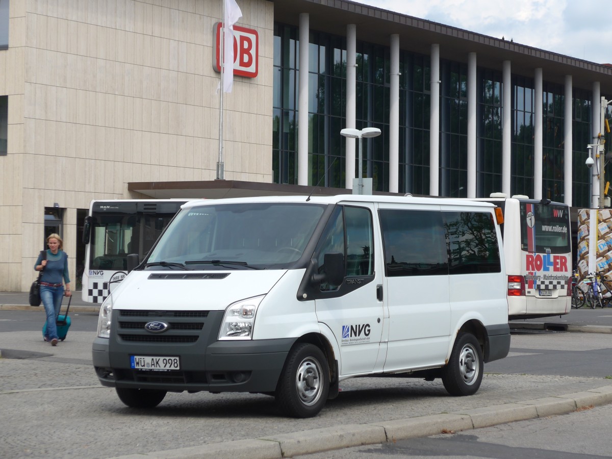 (162'736) - NVG Wrzburg - Nr. 998/W-AK 998 - Ford am 27. Juni 2015 beim Bahnhof Wrzburg