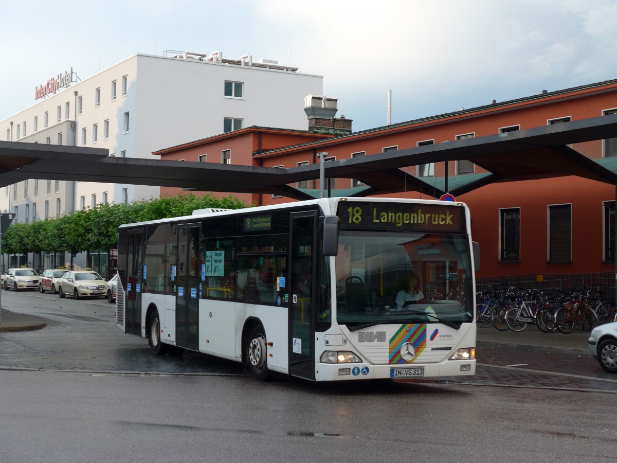 (162'764) - INVG Ingoldstadt - IN-VG 313 - Mercedes am 27. Juni 2015 beim Bahnhof Ingoldstadt