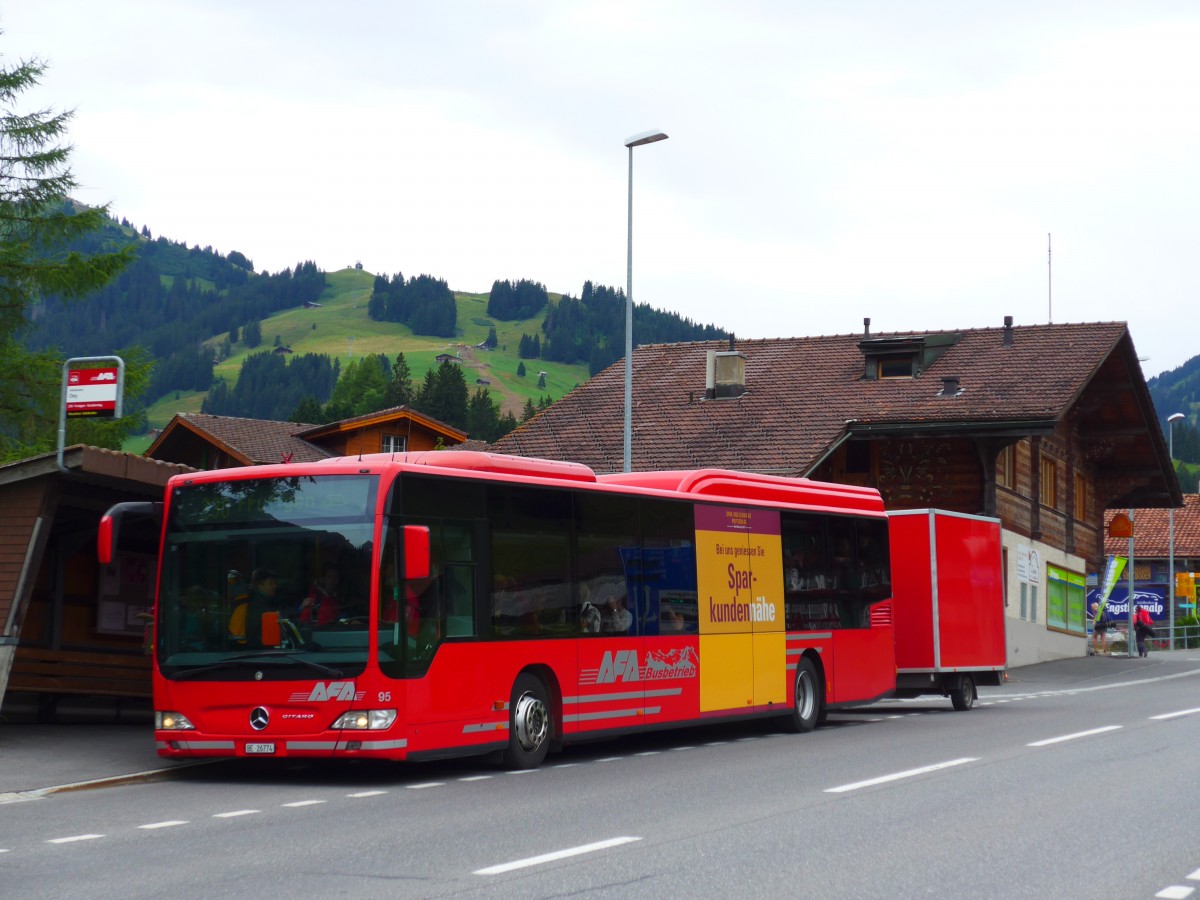 (163'154) - AFA Adelboden - Nr. 95/BE 26'774 - Mercedes am 26. Juli 2015 in Adelboden, Oey