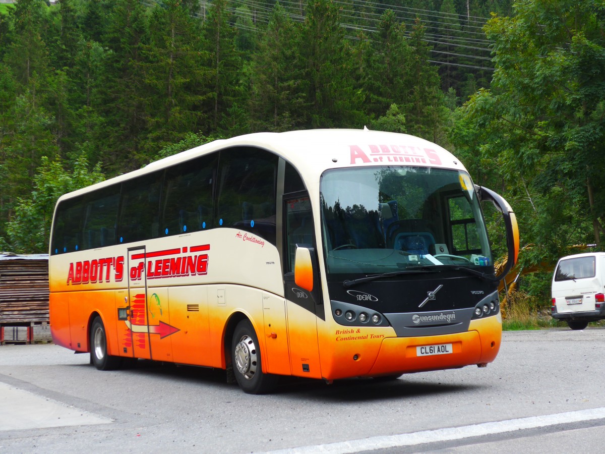 (163'156) - Aus England: Abbott's, Leeming - CL61 AOL - Volvo/Sunsundegui am 26. Juli 2015 in Adelboden, Margeli
