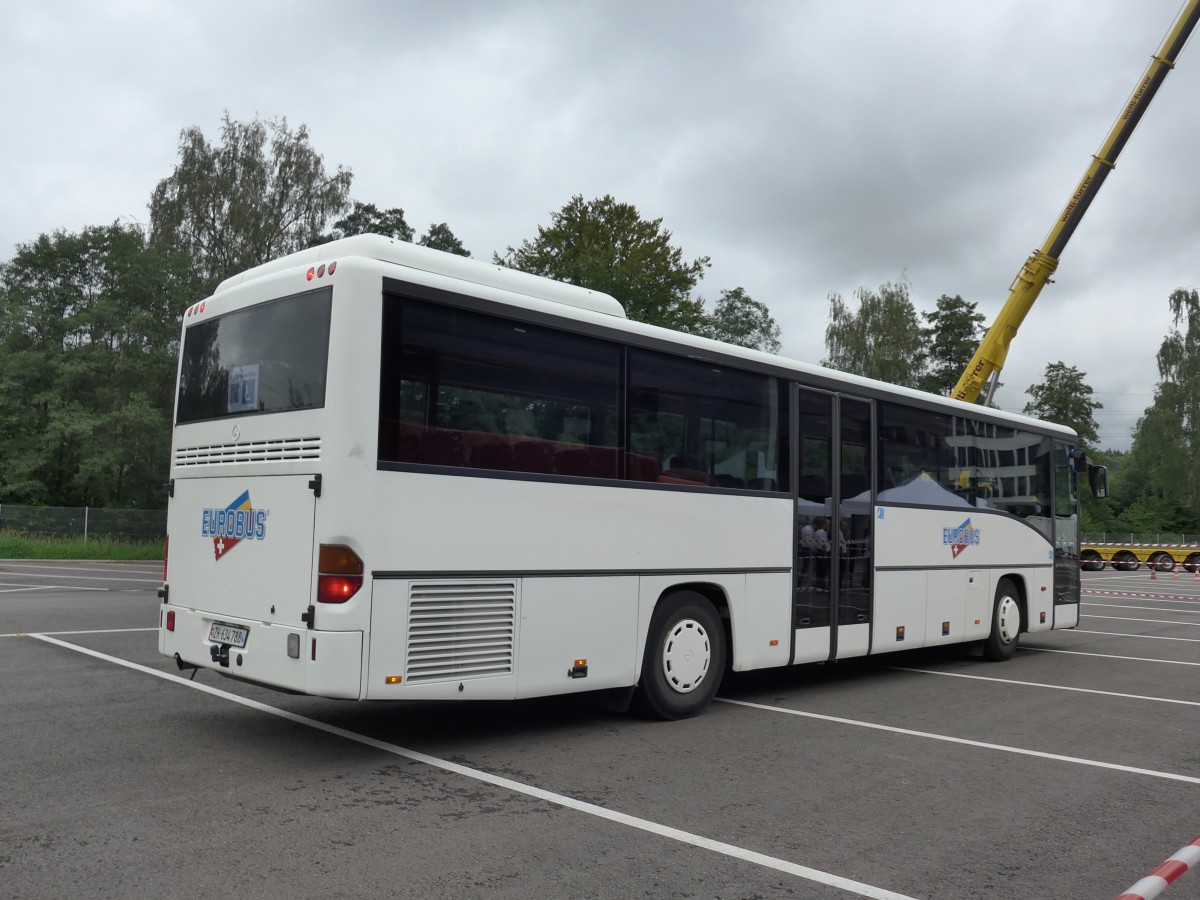 (163'402) - Welti-Furrer, Bassersdorf - ZH 634'788 - Mercedes am 15. August 2015 in Bassersdorf, Buszentrum Glattal