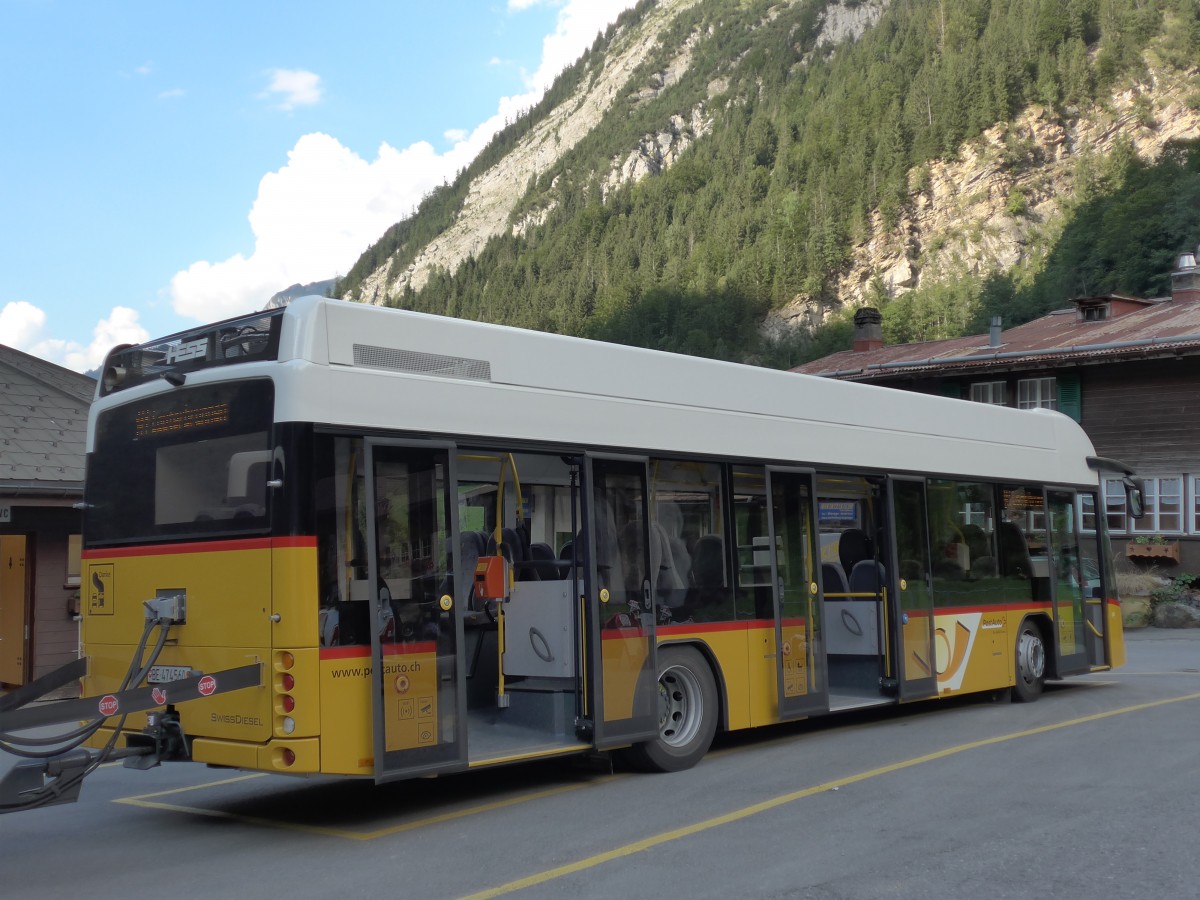 (163'730) - PostAuto Bern - BE 474'560 - Hess am 22. August 2015 in Stechelberg, Hotel