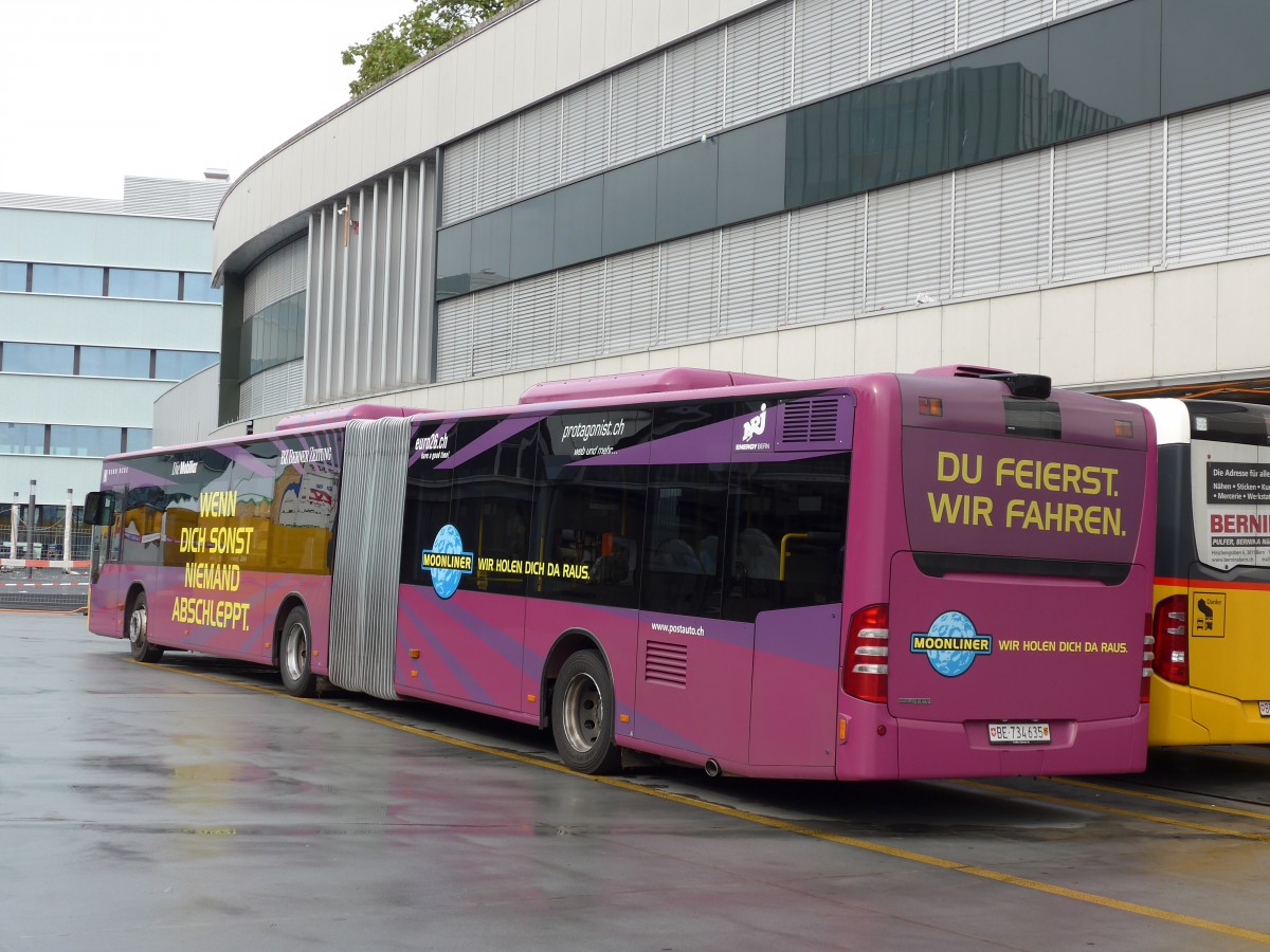 (164'610) - PostAuto Bern - Nr. 635/BE 734'635 - Mercedes am 13. September 2015 in Bern, Postautostation