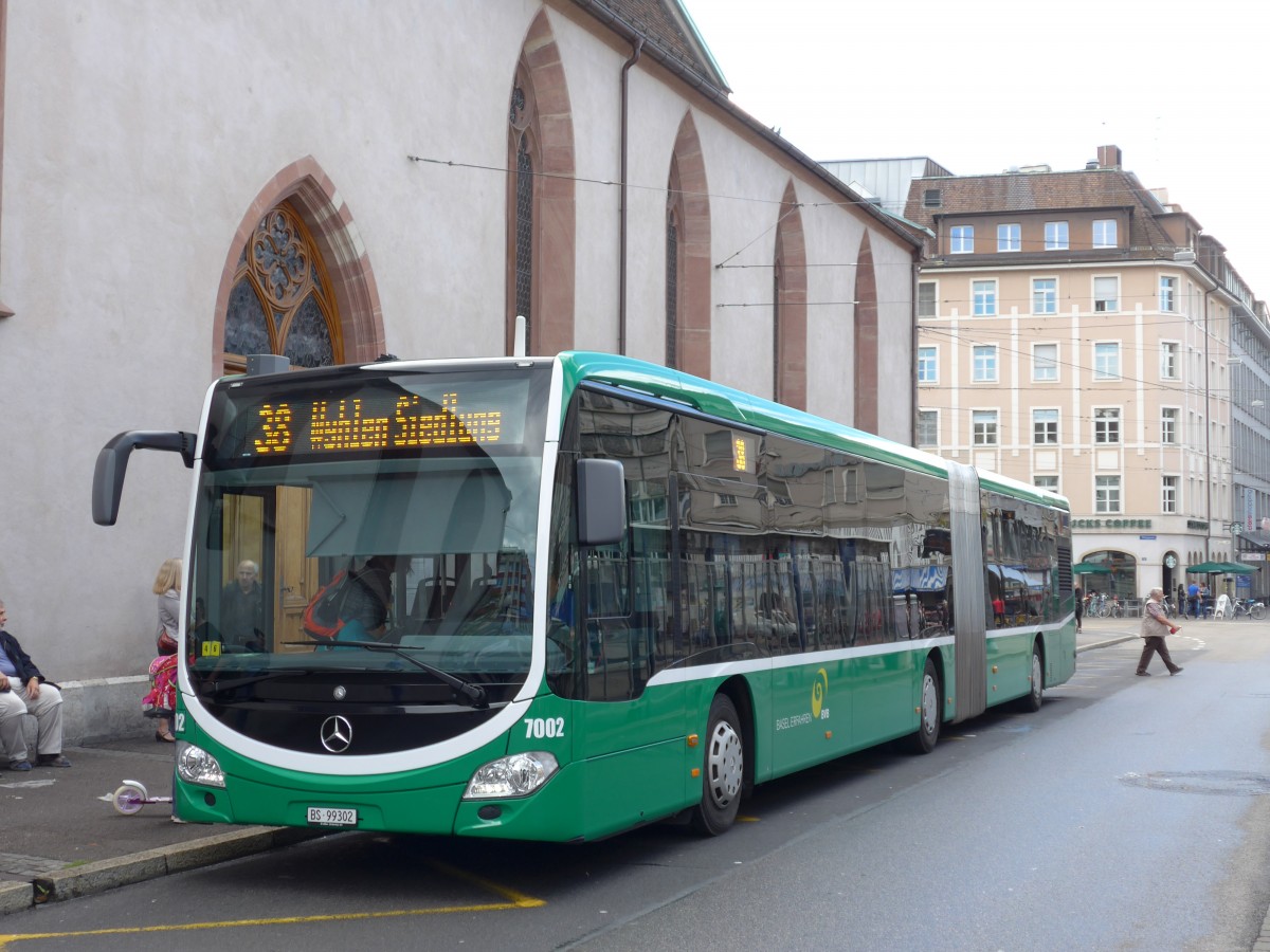 (164'740) - BVB Basel - Nr. 7002/BS 99'302 - Mercedes am 14. September 2015 in Basel, Claraplatz