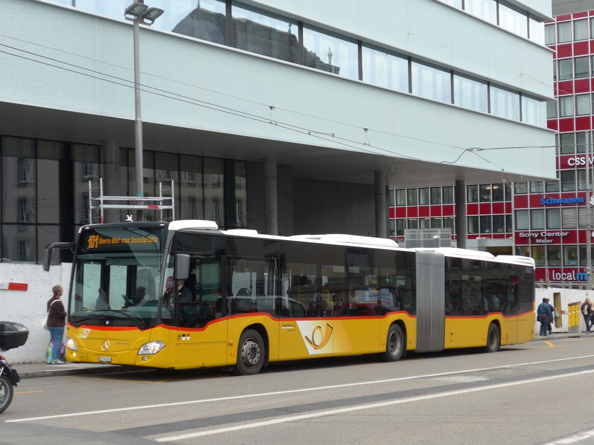 (164'840) - PostAuto Bern - Nr. 633/BE 734'633 - Mercedes am 15. September 2015 in Bern, Schanzenstrasse